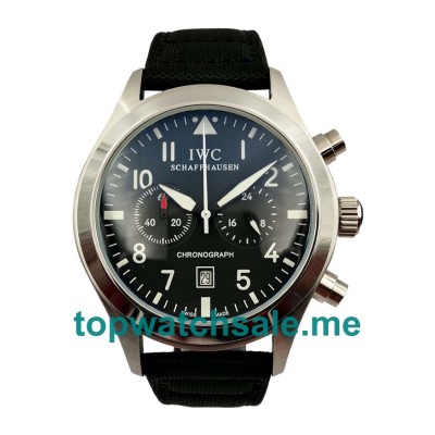 UK 45MM Black Dials IWC Pilots 54284 Replica Watches