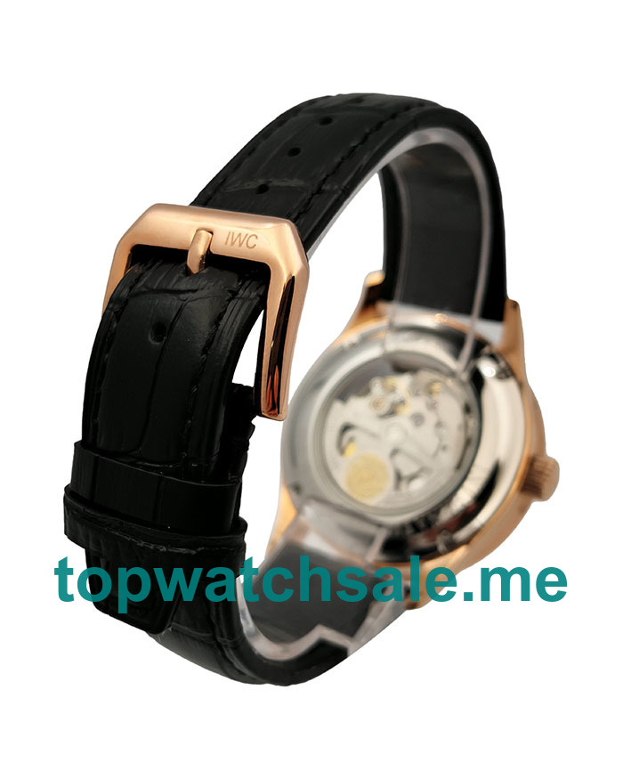 UK 41.5MM Rose Gold IWC Portofino 70654 Replica Watches