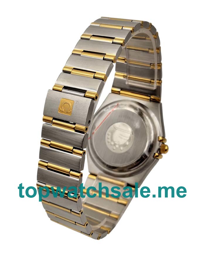 UK Cheap Omega Constellation 1202.15.00 Replica Watches With Champagne Dials For Men