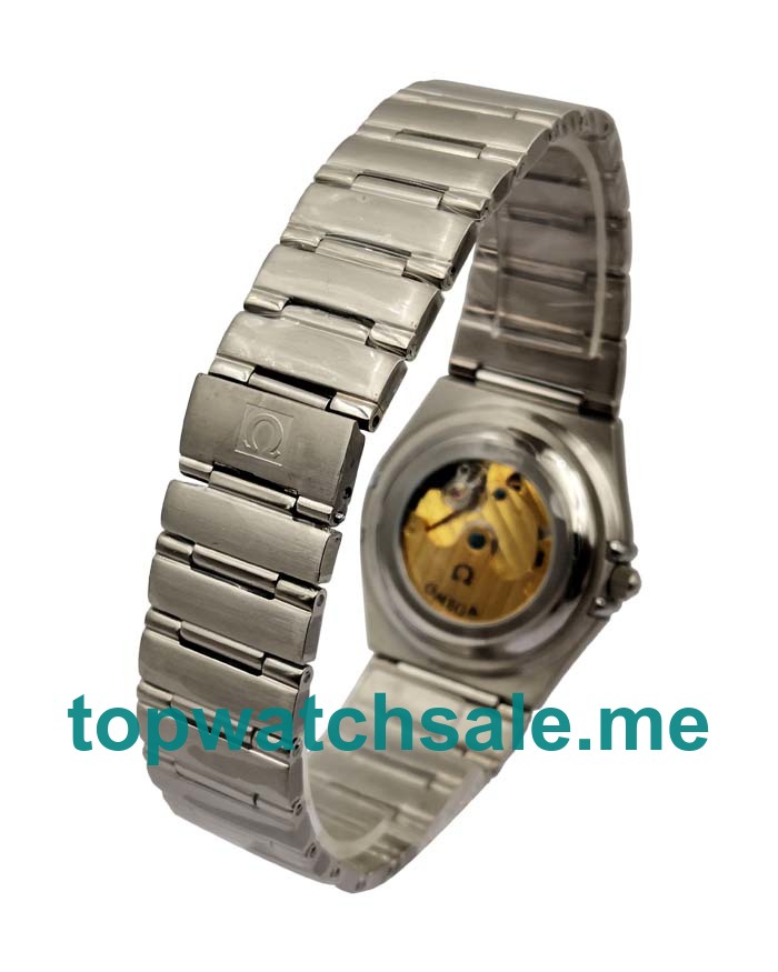 UK Luxury Omega Constellation 1502.35.00 Replica Watches With 35 MM Steel Cases For Men