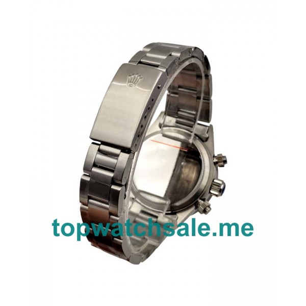 UK Swiss Movement Rolex Daytona 6263 Replica Watches With White Dials For Men