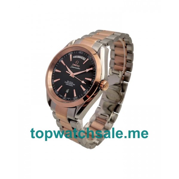 UK 41 MM Cheap Omega Seamaster Aqua Terra 150 M 231.20.42.22.06.001 Fake Watches With Grey Dials