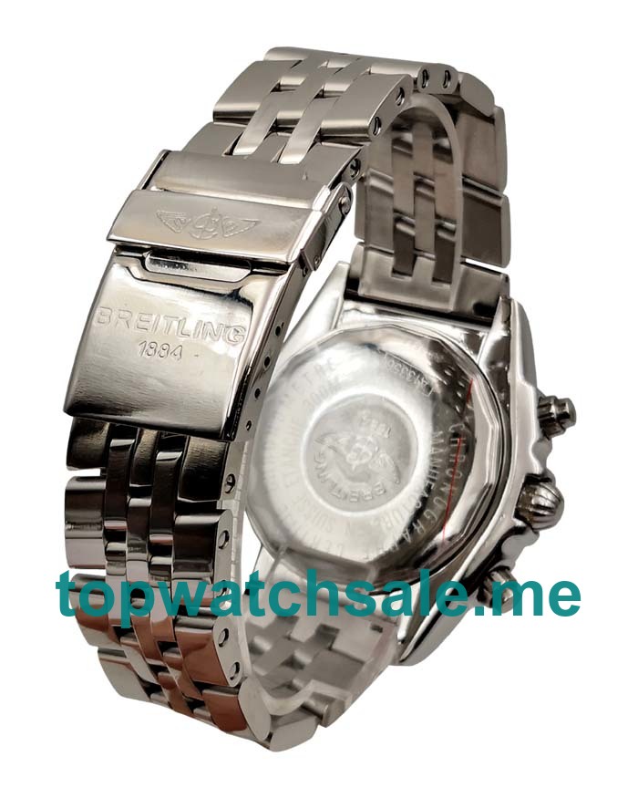 UK 43.7MM Black Dials Breitling Chronomat Blackbird A44359 Replica Watches
