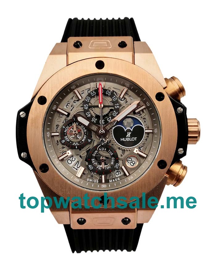 UK 48MM Rose Gold Replica Hublot Big Bang 406.OM.0180.RX Watches