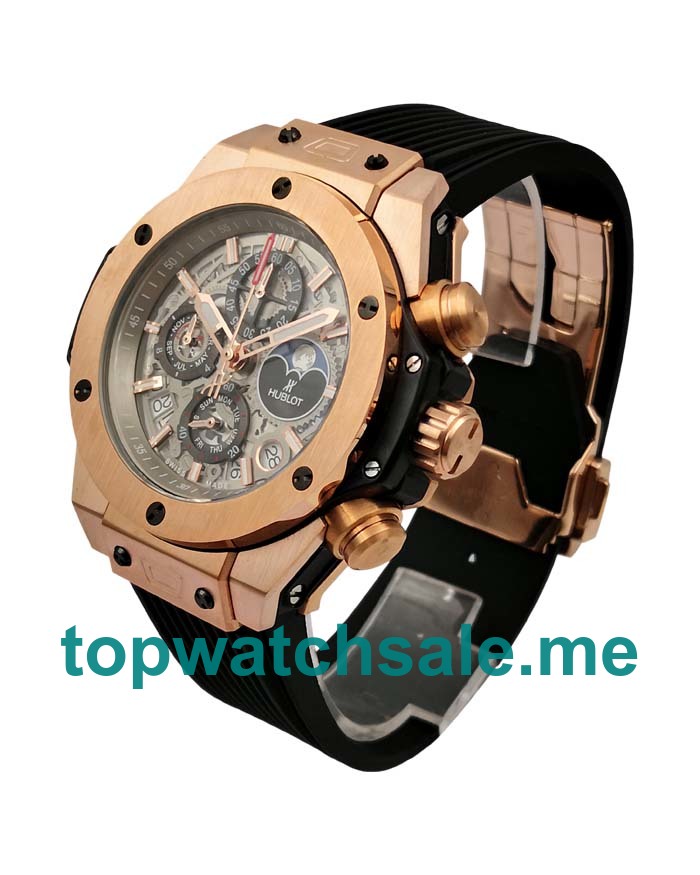 UK 48MM Rose Gold Replica Hublot Big Bang 406.OM.0180.RX Watches