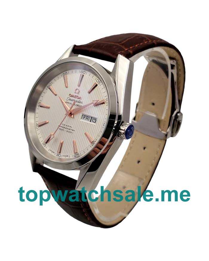 UK 43MM Silver Dials Omega Seamaster Aqua Terra 150M 231.13.39.22.02.001 Replica Watches