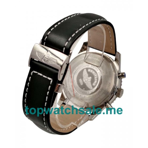 UK 46.5MM White Dials Breitling Navitimer World A24322 Replica Watches