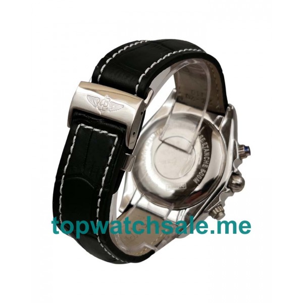 UK 44MM Black Dials Breitling Chronomat AB011012 Replica Watches