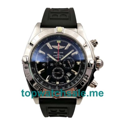 UK 45MM Black Dials Breitling Chronomat AB011012 Replica Watches