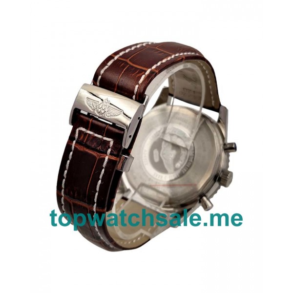 UK 46.5MM Black Dials Replica Breitling Navitimer World A24322 Watches