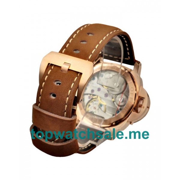 UK 44MM Rose Gold Panerai Luminor PAM01086 Replica Watches