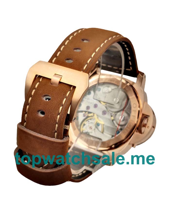 UK 44MM Rose Gold Panerai Luminor PAM01086 Replica Watches