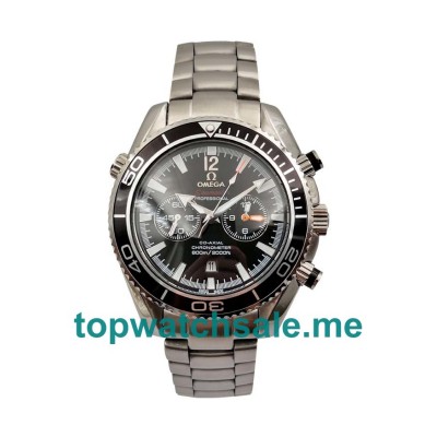 UK 43MM Black Dials Omega Seamaster Planet Ocean 232.30.46.51.01.001 Replica Watches