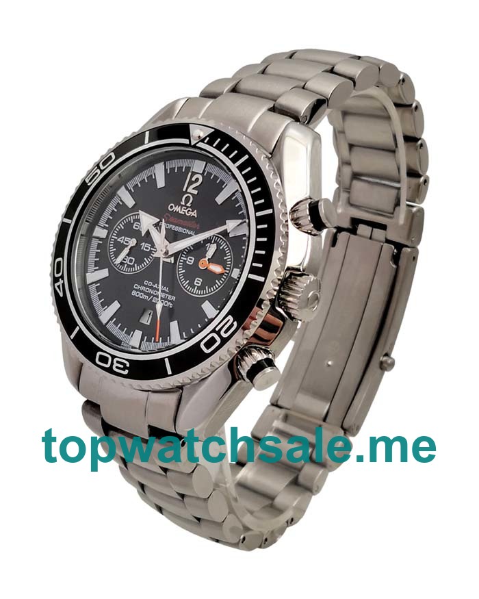 UK 43MM Black Dials Omega Seamaster Planet Ocean 232.30.46.51.01.001 Replica Watches