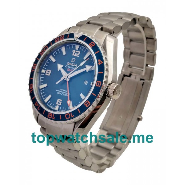 UK 43.5MM Blue Dials Omega Seamaster Planet Ocean 232.30.44.22.03.001 Replica Watches