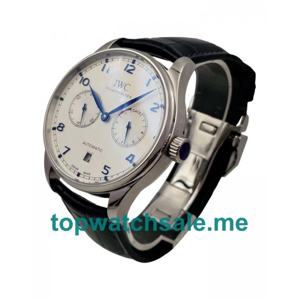 UK 42.3MM Silver Dials IWC Portugieser IW500705 Replica Watches