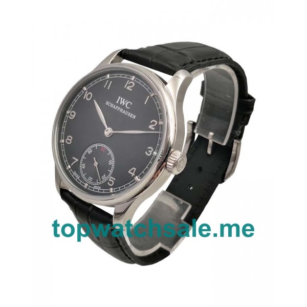 UK 44MM Black Dials IWC Portugieser IW545407 Replica Watches
