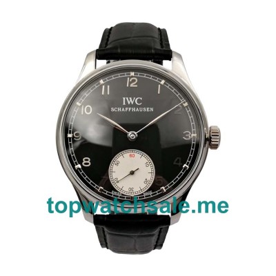UK 44MM Black Dials IWC Portugieser IW545404 Replica Watches