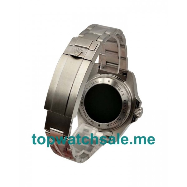 UK 44MM Black Bezels Rolex Sea-Dweller Deepsea 116660 Replica Watches