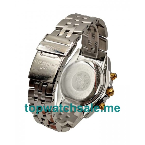 UK 43.7MM Replica Breitling Chronomat Evolution B13356 Blue Dials Watches