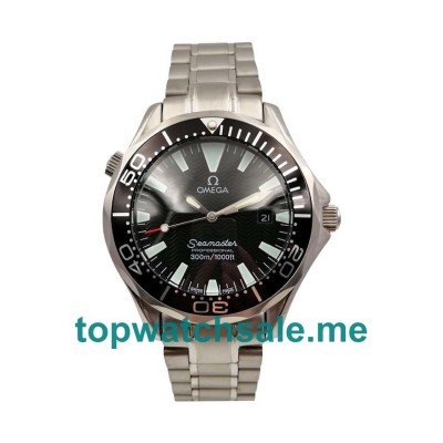 UK 42MM Black Dials Omega Seamaster 300 M 2254.50.00 Replica Watches