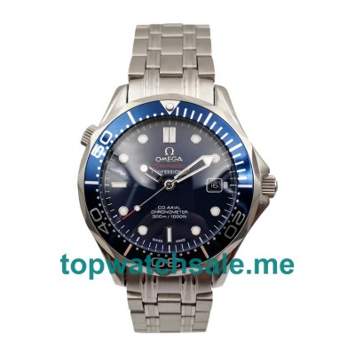 UK 42MM Blue Dials Omega Seamaster 300 M 212.30.41.20.03.001 Replica Watches