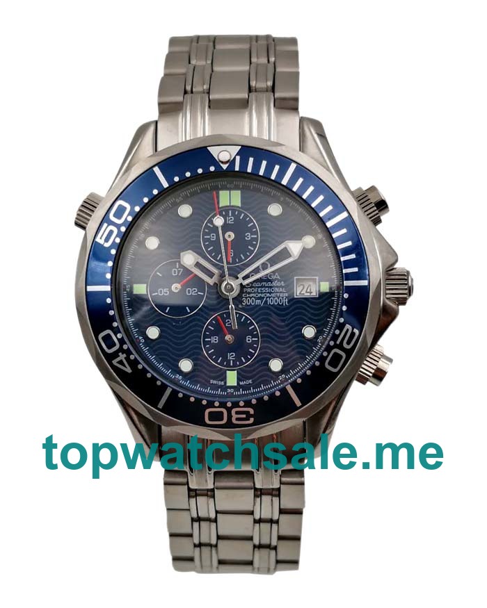 UK 42MM Blue Dials Omega Seamaster 300 M 2599.80 Replica Watches