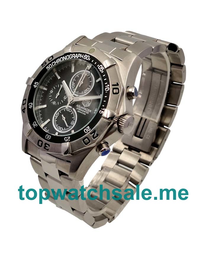 UK 42MM Black Dials TAG Heuer Aquaracer CAF2110.BA0809 Replica Watches