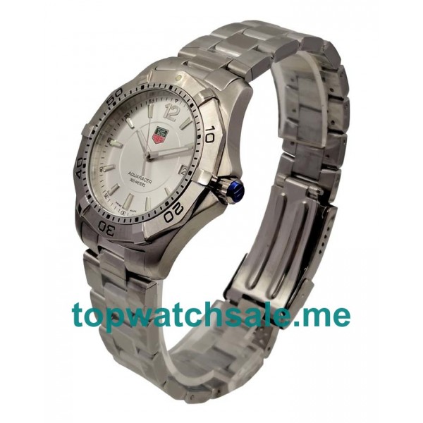 UK 39MM Silver Dials TAG Heuer Aquaracer WAF1111.BA0801 Replica Watches