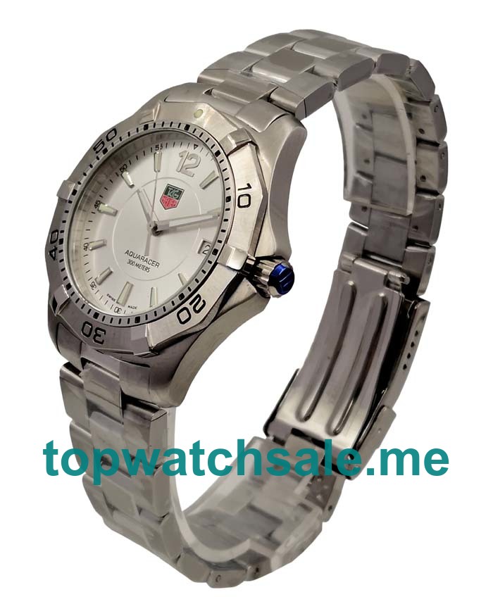 UK 39MM Silver Dials TAG Heuer Aquaracer WAF1111.BA0801 Replica Watches