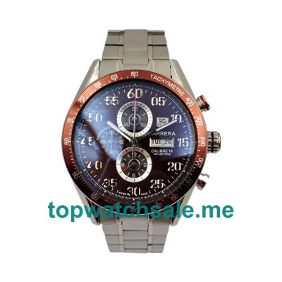 UK 44MM Replica TAG Heuer Carrera CV2A1S.BA0799 Brown Dials Watches