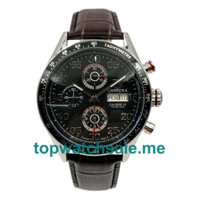UK 41MM Black Dials TAG Heuer Carrera CV2A1R.FC6235 Replica Watches