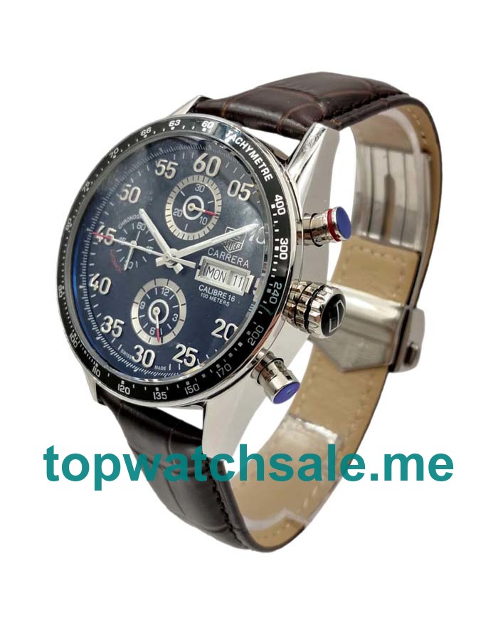 UK 41MM Black Dials TAG Heuer Carrera CV2A1R.FC6235 Replica Watches