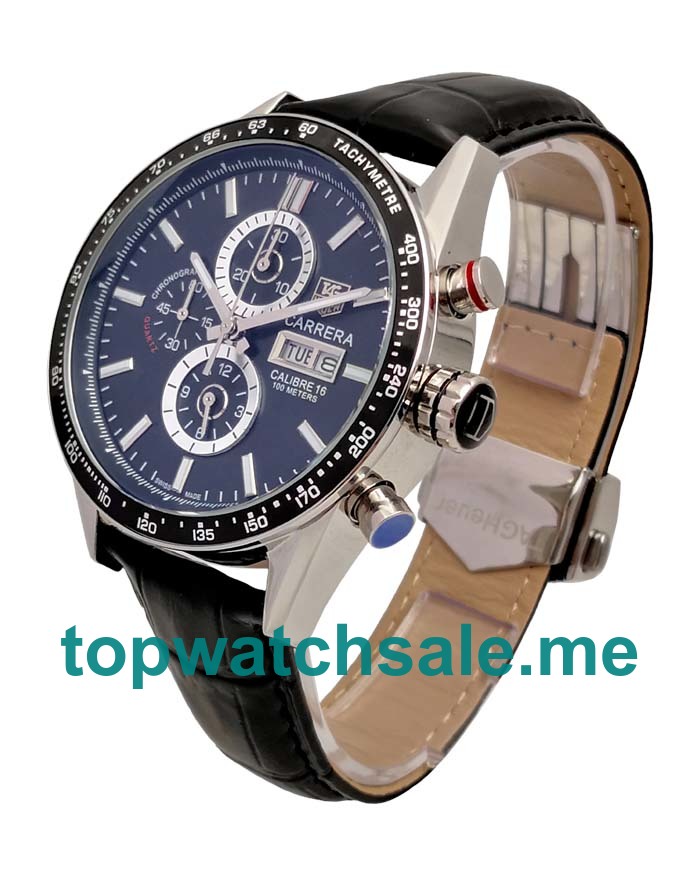 UK 44MM Replica TAG Heuer Carrera CV2A17.FC6235 Black Dials Watches