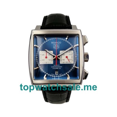 UK 40MM Blue Dials TAG Heuer Monaco CAW2111.FC6183 Replica Watches