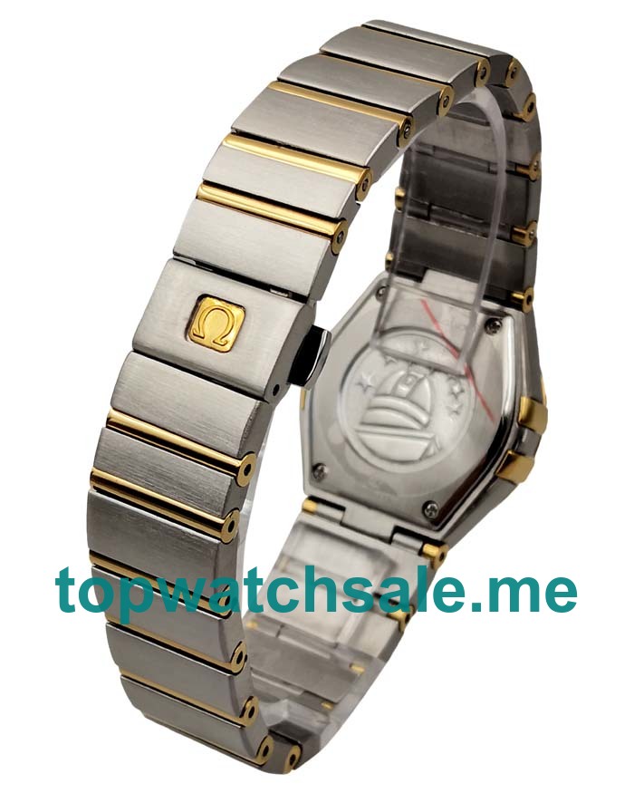 UK 24MM White Mother-of-pearl Dials Omega Constellation 123.25.24.60.05.001 Replica Watches