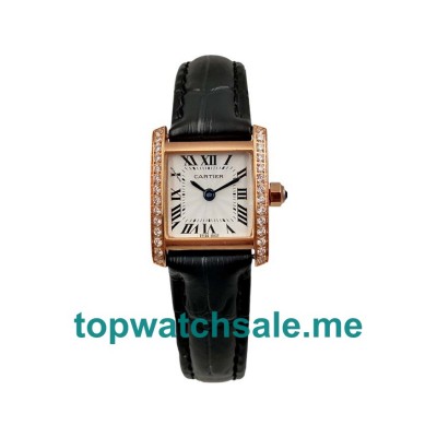 UK 22MM Silver Dials Cartier Tank Francaise WE104531 Replica Watches