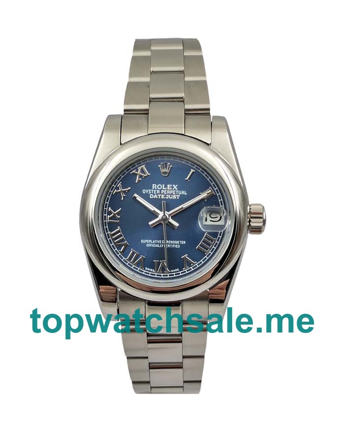UK 31MM Blue Dials Rolex Datejust 178240 Replica Watches