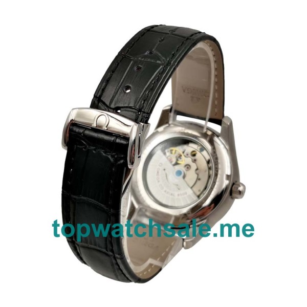 UK 41MM Black Dials Omega De Ville Hour Vision 431.13.41.21.01.001 Replica Watches