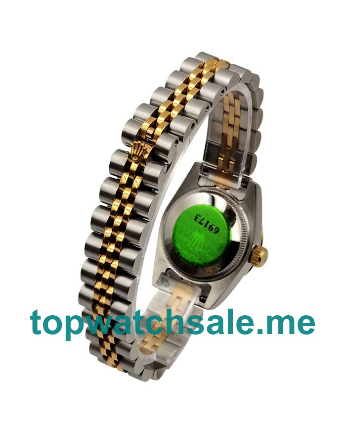 UK 26MM Black Dials Rolex Lady-Datejust 179313 Replica Watches