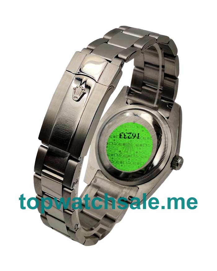 UK 36MM Pink Dials Rolex Datejust 116200 Replica Watches