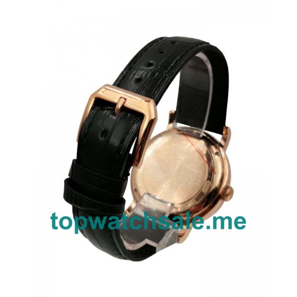UK 41.5MM Rose Gold Cases Replica IWC Portofino IW356504 Watches