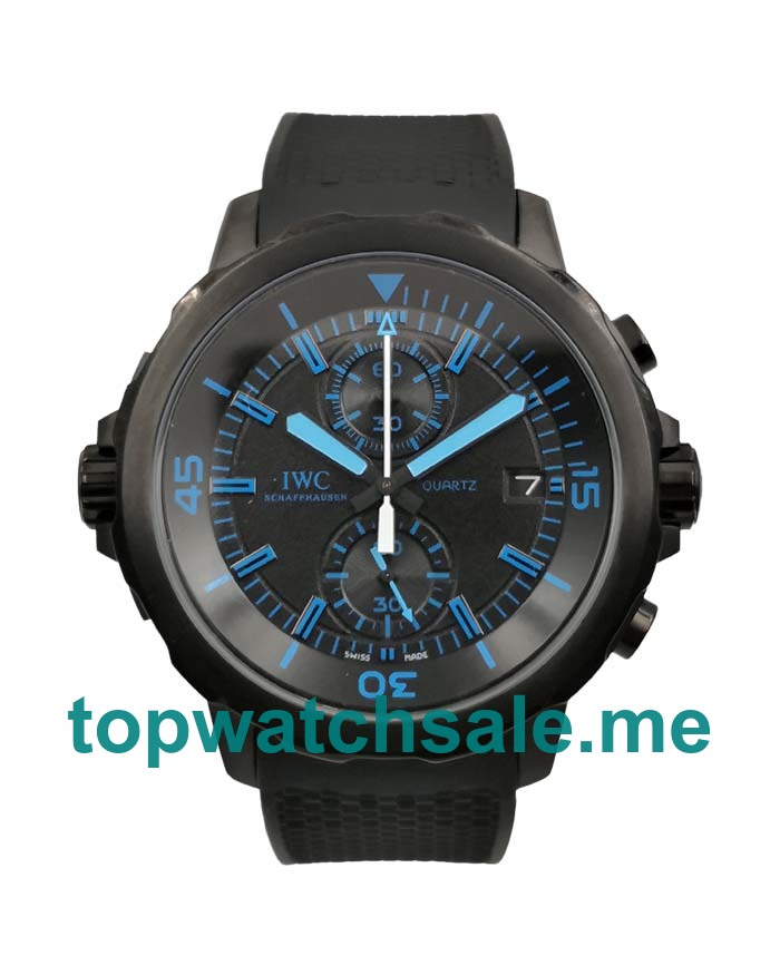 UK 45MM Black Dials IWC Aquatimer IW379504 Replica Watches