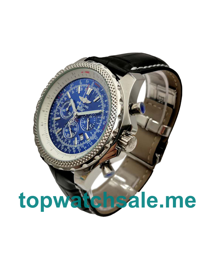 UK 48MM Replica Breitling Bentley Motors A25362 Blue Dials Watches