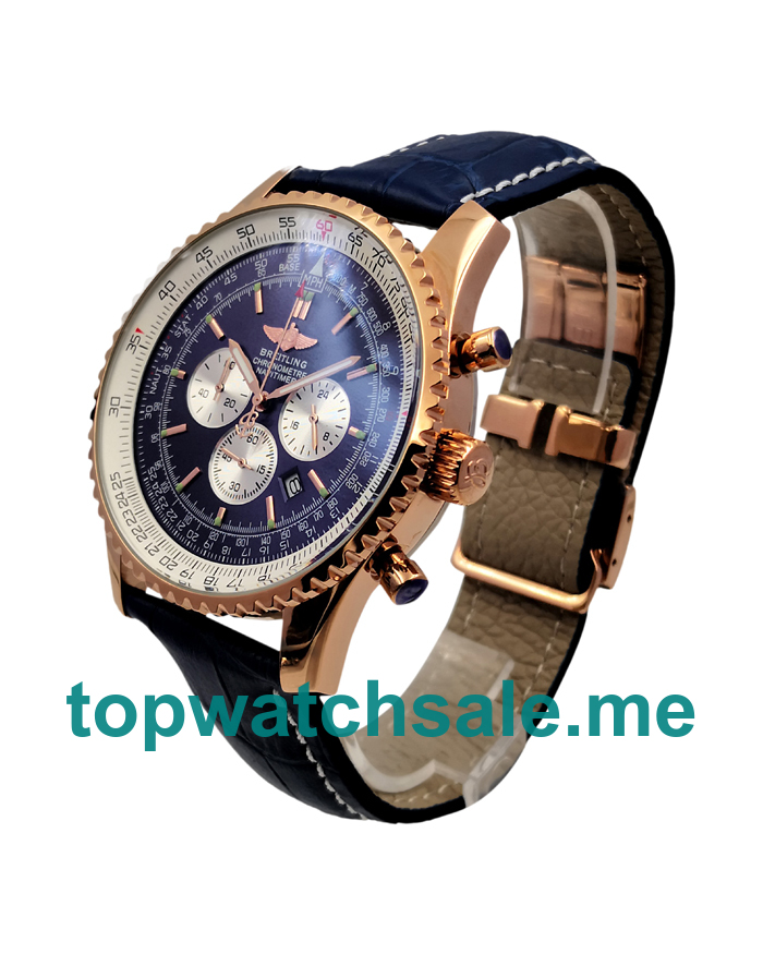 UK 47MM Blue Dials Breitling Navitimer RB012012 Replica Watches