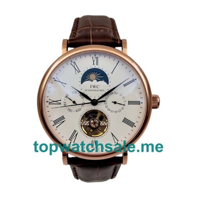 UK 46MM White Dials IWC Portofino 171739 Replica Watches