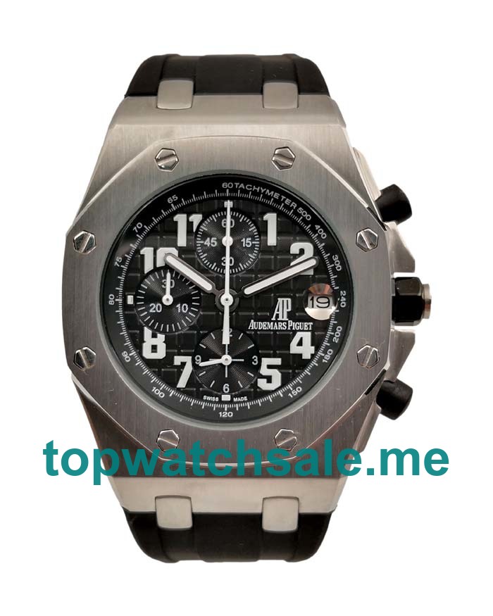 UK 42MM Replica Audemars Piguet Royal Oak Offshore 26170ST Black Dials Watches