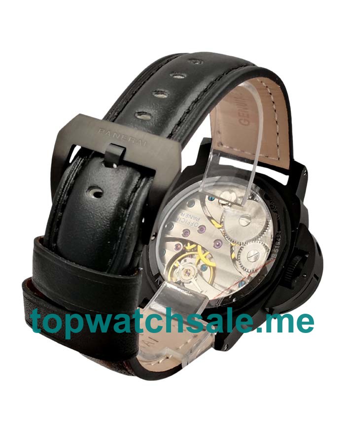 UK 43MM Black Steel Panerai Luminor PAM00082 Replica Watches