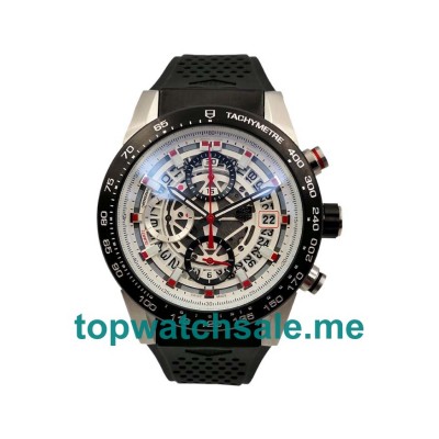 UK 46MM Skeleton Dials Replica TAG Heuer Carrera CAR201V.FT6046 Watches