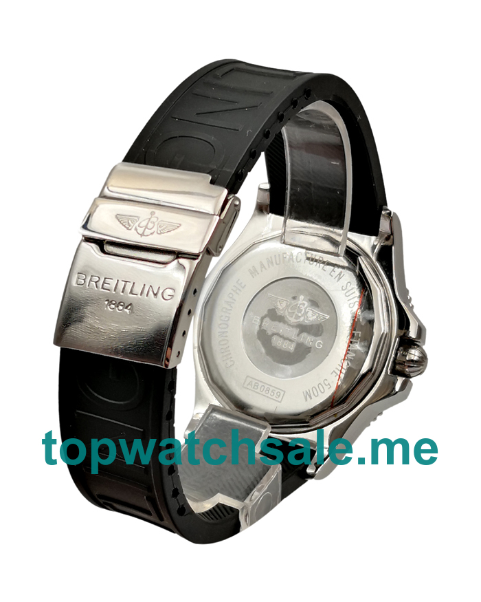 UK 44MM Black Dials Breitling Superocean A17392 Replica Watches